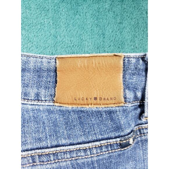 Lucky Brand Jeans Size 18 W Womens Blue Stretch Plus Mid Rise Emma Straight - Picture 13 of 14